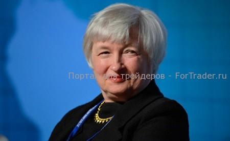 Джанет Йеллен, глава ФРС США