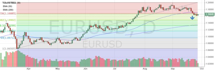 Цена евро к доллару. Прогноз