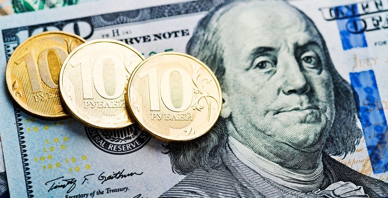 Курс рубля к доллару США
